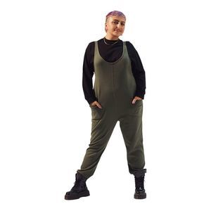 For Days I Green Relaxing Romper SZ S